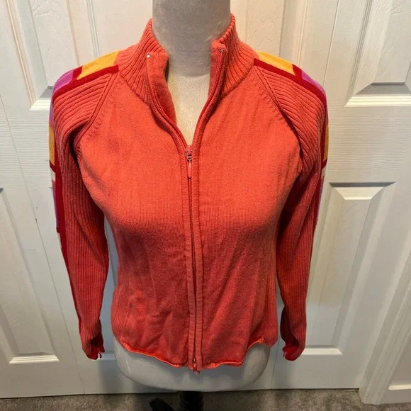 Icelandic Design size L Colorful Zip-Up Jacket - Picture 3 of 15